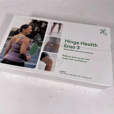 Dispositivo de terapia muscular y nerviosa inalámbrico TENS Hinge Health Enso 3 nuevo caja abierta Foto 1 de 4