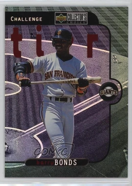 1997 Upper Deck Collector's Choice New Frontier Barry Bonds #NF6 - Image 1 of 2