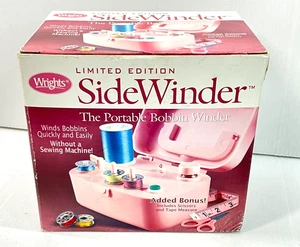 NEW Wrights Limited Edition SideWinder Portable Bobbin Winder Pink - Picture 1 of 1