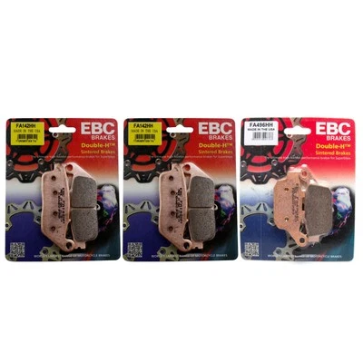 Комплект спеченного переднего и заднего тормозов EBC для FA142HH FA496HH Honda CB 650 F 14-18 - Изображение 1 из 4