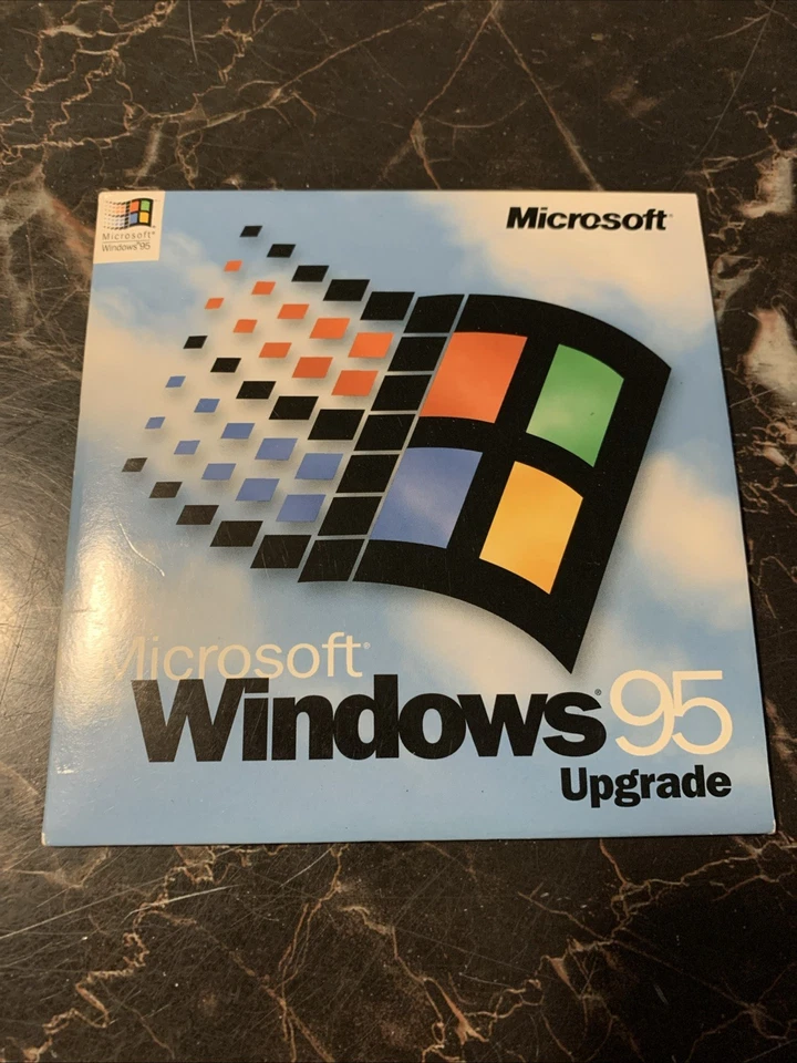 Vintage Microsoft Windows 95 Upgrade Brand New - Image 1 of 2