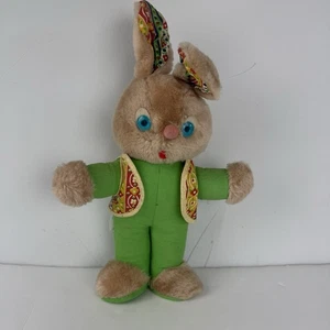 Vintage Knickerbocker Tiere der Auszeichnung Hase Kaninchen Stofftier ALLE ANSEHEN - Bild 1 von 6