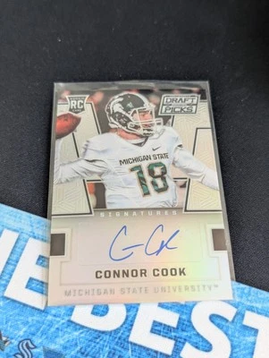CONNOR COOK 2016 Panini Prizm Draft Rookie AUTO / AUTOGRAPH Silver #103 - Image 1 of 2