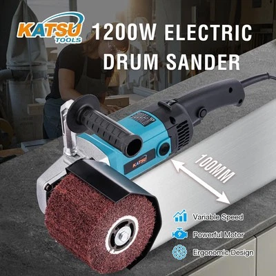 KATSU Tools Electric Drum Sander 1200W 6 Variable Speed Burnisher Polisher - Image 1 of 4