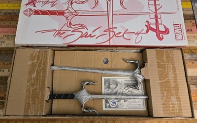 THE SAI SET OF ELEKTRA FACTORY-X Marvel Agotado Ultra Raro #1301 de 1.515 Certificado de Autenticidad Foto 1 de 4