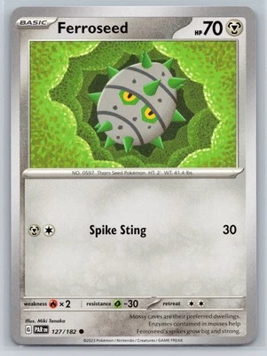 SV04: Paradox Rift #127/182 Ferroseed - Image 1 of 2