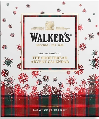 Advent Calendar Walkers Biscuits Shortbread with 24 Doors - Image 1 of 4