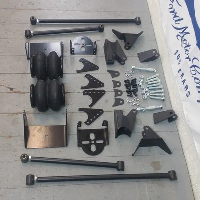 Kit de 4 eslabones triangulados tamaño completo de bolsas de 2600 lb para Mercury Cougar 67-70 Foto 1 de 4