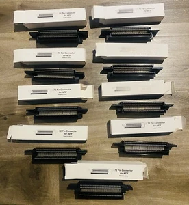Lot of 9 OEM Nintendo NES 72 Pin Connector Cartridge Slots FOR PARTS/REPAIR ONLY - Picture 1 of 17