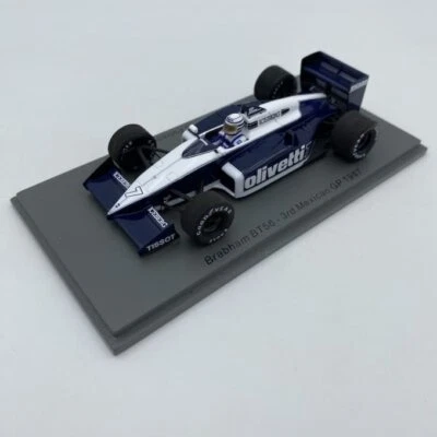 Modellino F1 Spark 1/43 Brabham BT56 3rd Mexican GP 1987 #7 R. Patrese - Immagine 1 di 4