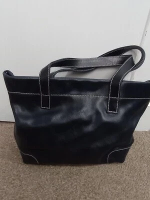 Small Navy Furla Tote - Image 1 of 4