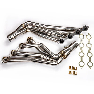 Long Tube Headers 1-3/4" For 99-06 Chevy GMC Silverado Sierra Tahoe V8 - Image 1 of 4