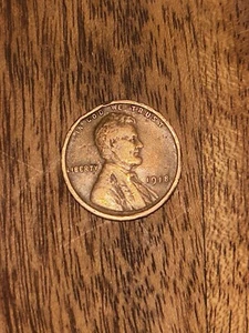 1918 Wheat Penny, No Mint Mark, Double Die Error, L On Rim - Picture 1 of 2