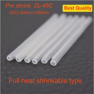 2500pcs φ2.4 mm Pre-Shrunk Fiber Optic Fusion Splice Protector Sleeve 45mm - Picture 1 of 8