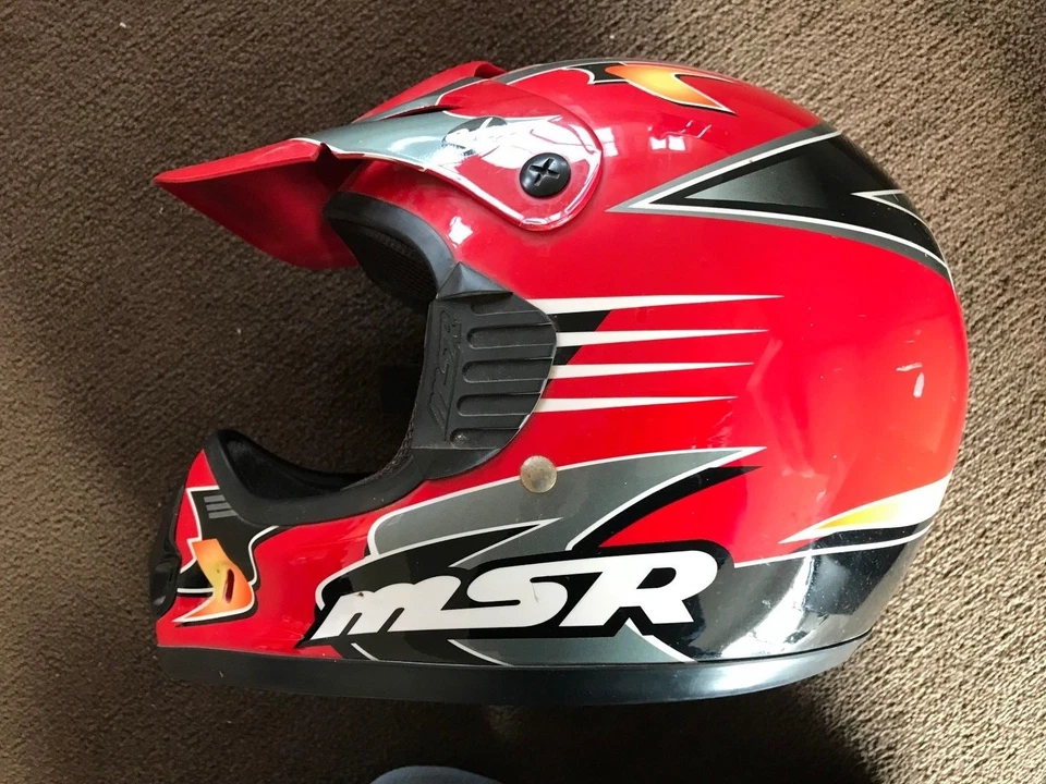 Casco MSR System 6 Motocross/Off-Road 22" Adulto Pequeño Foto 1 de 4