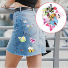  15 Pcs Polyester Insect Animal Embroidery Flower Embellishments Clothes Patches