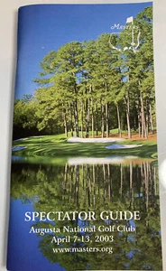 The Masters (Augusta National Golf) 2003 guía del espectador - Mike Weir - Imagen 1 de 2