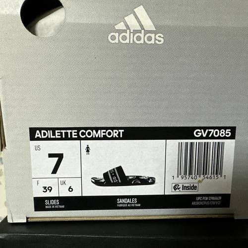 Adidas Adilette Comfort Slides donna nuovo con scatola USA taglia 7