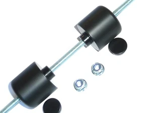 KTM 1290 SUPER ADVENTURE R 21-23 CRASH PROTECTION PUCKS KNOBS REAR WHEEL SLIDERS - Picture 1 of 7
