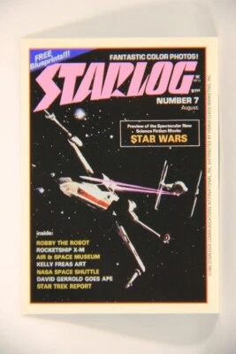 Starlog 1993 Trading Card #10 Star Wars "Cover Number 7" L007578 - Image 1 of 2