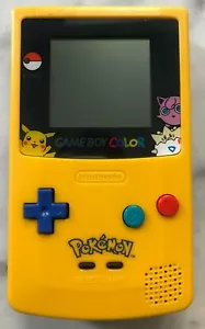 Nintendo Game Boy Color - Edición Limitada Pokemon Pikachu - NUEVA CARCASA - Imagen 1 de 2