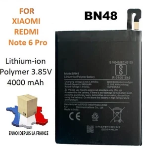 Batterie DE REMPLACEMENT Pour Le Xiaomi Redmi Note 6 Pro Battery Akku Ref: BN48 - Zdjęcie 1 z 1
