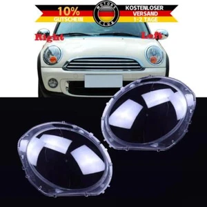 Par de cubiertas de faros carcasa de disco de dispersión L+R para BMW Mini Cooper R56 R55 - Imagen 1 de 13