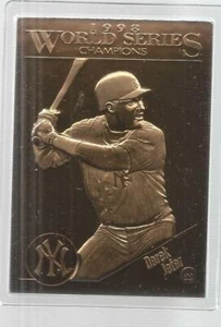 Derek Jeter 1998 Danbury Mint New York Yankees Sealed 22kt Gold Card #18 - Bild 1 von 2