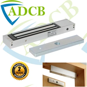 Internal Slimline Maglock 280kg Holding Force 12V 24V Aluminium Magnet - Picture 1 of 1