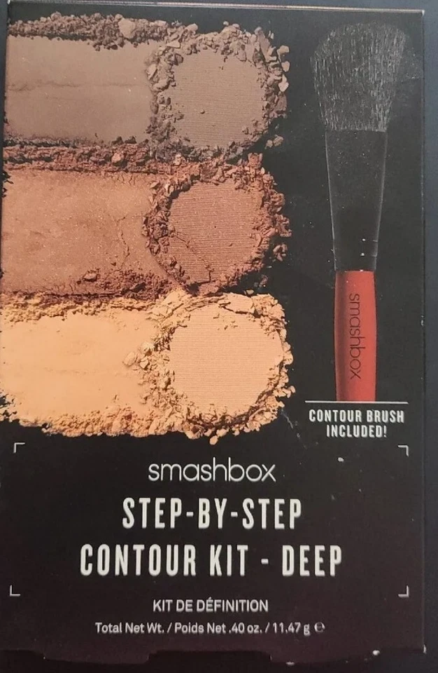 Smashbox Step By Step Contour Kit - Contour / Bronze / Highlight - DEEP - Image 1 of 1