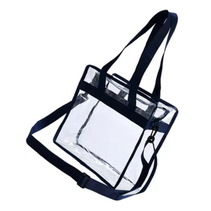 PVC Jelly Bag Miss Purses for Shoulder Clear Crossbody Transparent - Picture 1 of 12