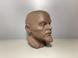 Meissen Böttger Steinzeug Figur Büste Kopf Lenin V271 1.Wahl H:24,5cm um 1970 - Bild 1 von 16