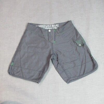 Pantalones Cortos Oakley Mujer Talla 4 Gris Punto Verde Carga Deportes al Aire Libre Patinador Surfista Foto 1 de 4