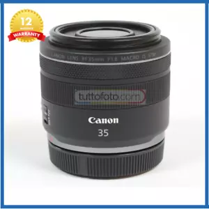 Canon RF 35 mm. F. 1,8 Macro IS STM lens - Imagen 1 de 5