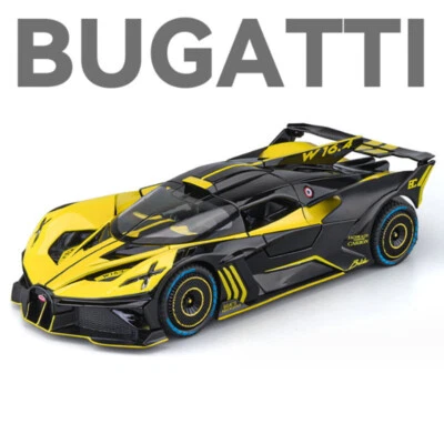 1:24 Bugatti Bolide Alloy Sports Car Model Diecasts Metal Toy Vehicles Toy Gift - Image 1 of 4