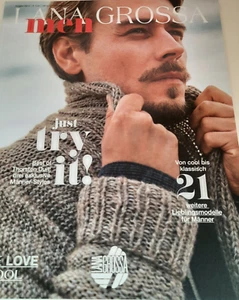 Lana Grossa MEN: Just try it, 24 modelli da uomo dal cool al classico #6390 - Foto 1 di 5