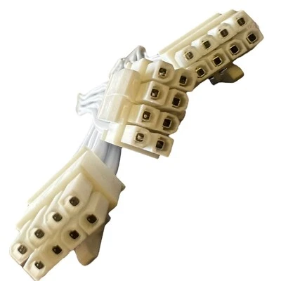 Antec PSU Extension Cable White Sleeved 24 Pin ATX Power Connector PSUSC30-102 - Image 1 of 4