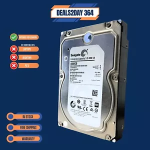 ST4000NM0034 SEAGATE 4TB 7.2K 12G LFF 3.5" SAS 512E ENTERPRISE HARD DRIVE - Picture 1 of 2
