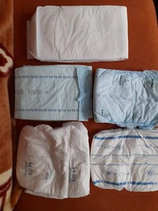 Fünf Erwachsene Windeln Mit Baumwollstrumpfhose Auch Einzeln Zu Bekommen - Bild 1 von 18