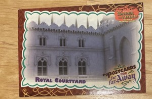 2007 Inkworks Shrek the Third Postcards From Far Away Royal Courtyard #34