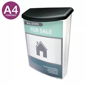 Outdoor Weatherproof Brochure Holder - A4 - Picture 1 of 1