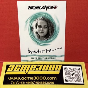 Imparable JUEGO DE EXPANSIÓN HIGHLANDER BEATIE EDNEY Heather Tarjeta Autógrafa BWFBE1 - Imagen 1 de 2