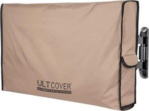ULTCOVER Waterproof Outdoor TV Cover for 28-32 inch Outside 28 - 32, Brown  - Picture 1 of 7