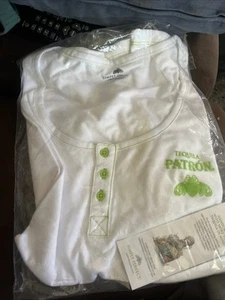 Patron Tequila Green Bee Logo T Shirt Mens Large Organic Cotton - Picture 1 of 5