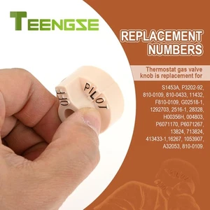 Perilla de control termostato universal 2 piezas 1751-012 para freidora de gas horno chimenea - Imagen 1 de 9