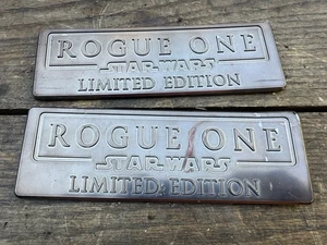 Star Wars Rogue One Limited Edition Plaque Nissan Rogue 2017 - Picture 1 of 2