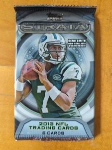 2013 Topps Strata Football Guaranteed Autograph Hot Pack!Zach Ertz?Geno Smith?🏈 - Picture 1 of 2