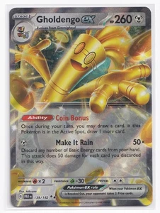 Gholdengo ex - Double Rare SV04: Paradox Rift 139/182 NM - Picture 1 of 2