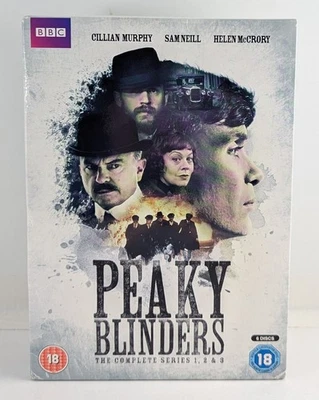 Peaky Blinders The Complete Series 1 2 and 3 DVD Box Set Region 2 - Image 1 of 4