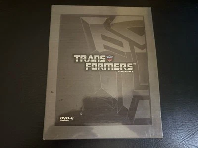 Transformers Generation 1 Japanese Import DVD Box Set No Tin Season 1-4 Preowned - Image 1 of 3